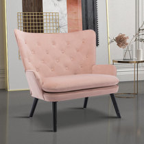 Chair And A Half Pink Accent Chairs You ll Love Wayfair